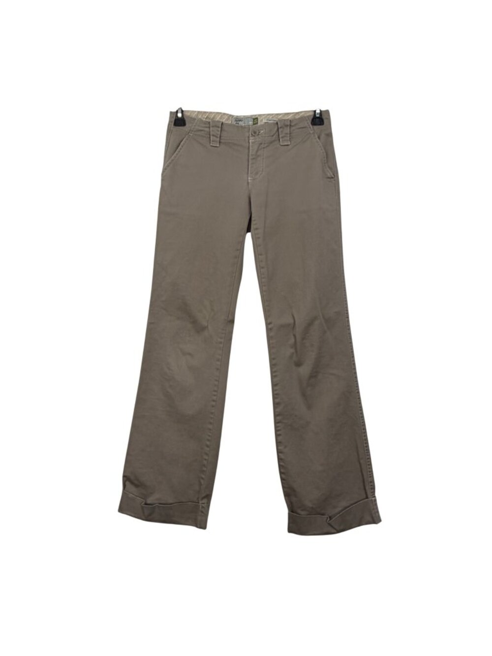 Old Navy Womens Bootcut Stretch Low Waist Khaki Pants Size 4 Reg  Vintage 2yk